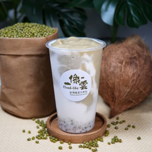 台灣綠豆沙椰奶 Taiwanese Mung Bean Coconut Milk Smoothie